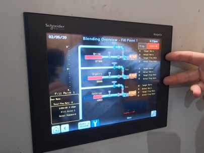 Image of control panel.