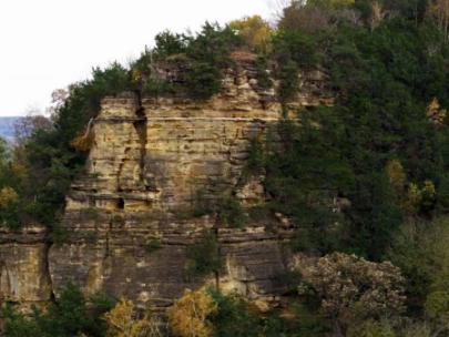 Image of a rocky bluff.