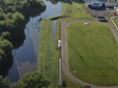 Flooding in New Hartford, Iowa