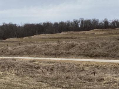 Terraced field in Iowa.