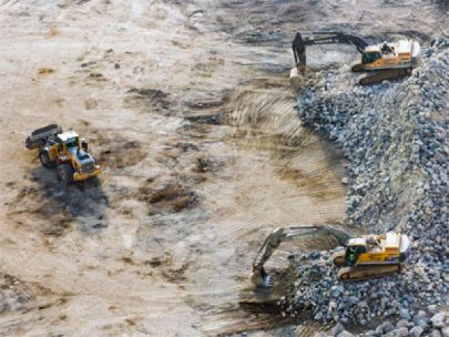 Image of a quarry